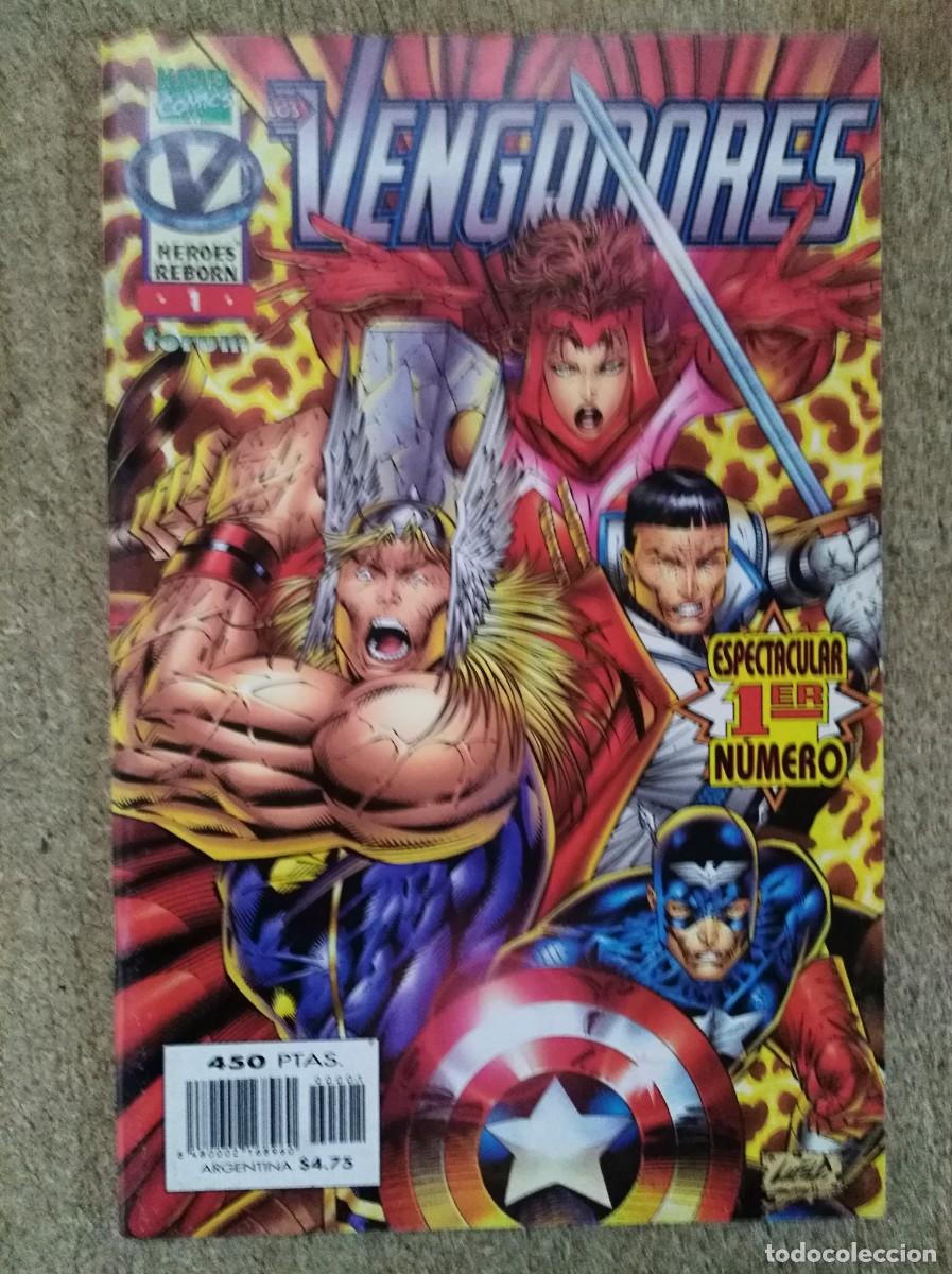 Comics: Los Vengadores.Heroes Reborn 1.Marvel.Forum