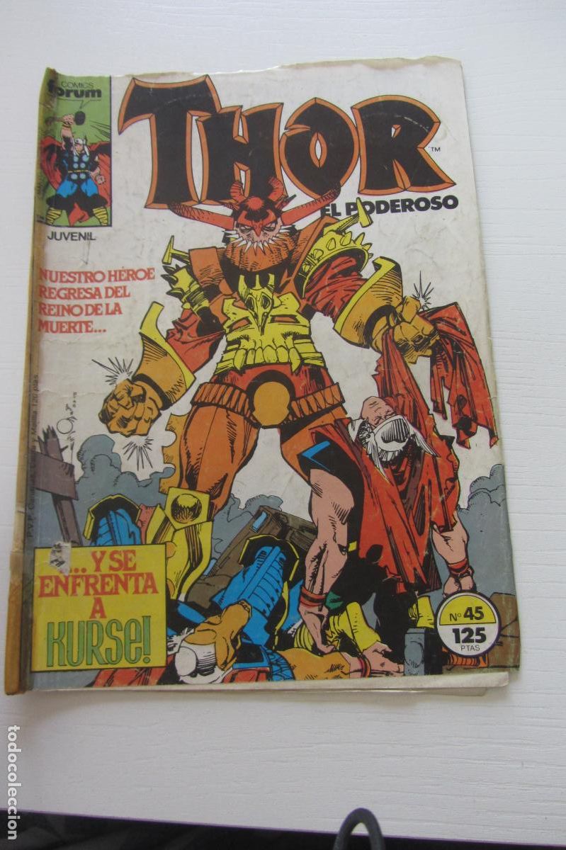 C&oacute;mics: THOR. EL PODEROSO. N&ordm; 45 COMICS FORUM ARX130 - Foto 1