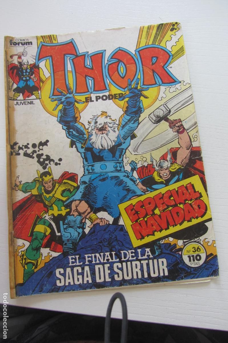 C&oacute;mics: THOR. EL PODEROSO. N&ordm; 36 COMICS FORUM ARX130
