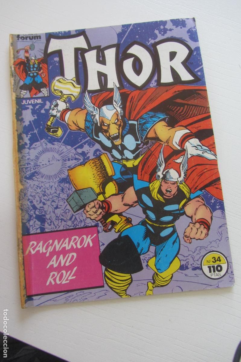 C&oacute;mics: THOR. EL PODEROSO. N&ordm; 34 COMICS FORUM ARX130