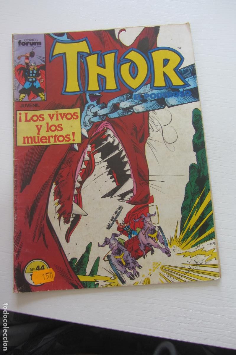 C&oacute;mics: THOR. EL PODEROSO. N&ordm; 44.- &iexcl;LOS VIVOS Y LOS MUERTOS! FORUM ARX130
