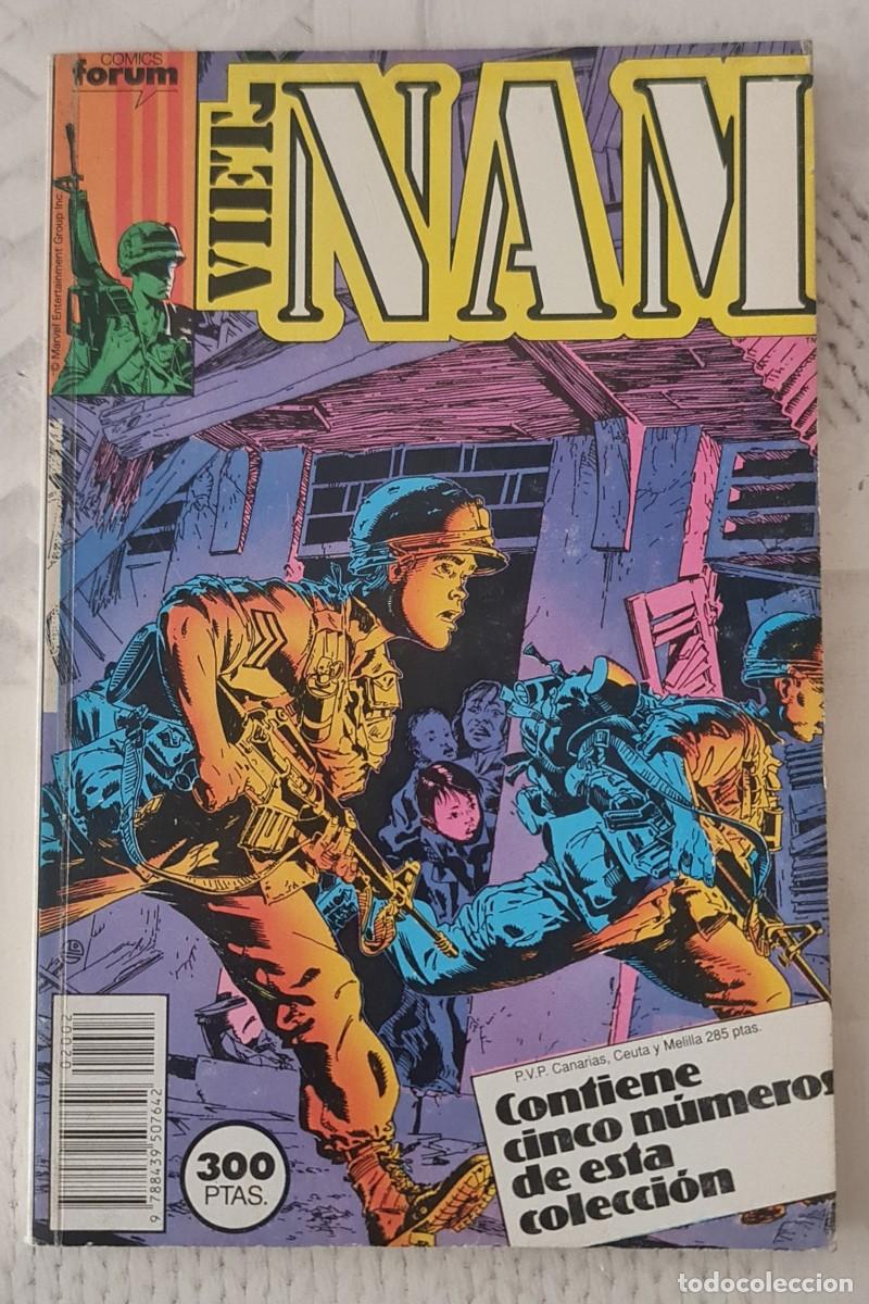 C&oacute;mics: VIET NAM. Tomo RETAPADO con los n&ordm; 6 al 10. Comics Forum 1988