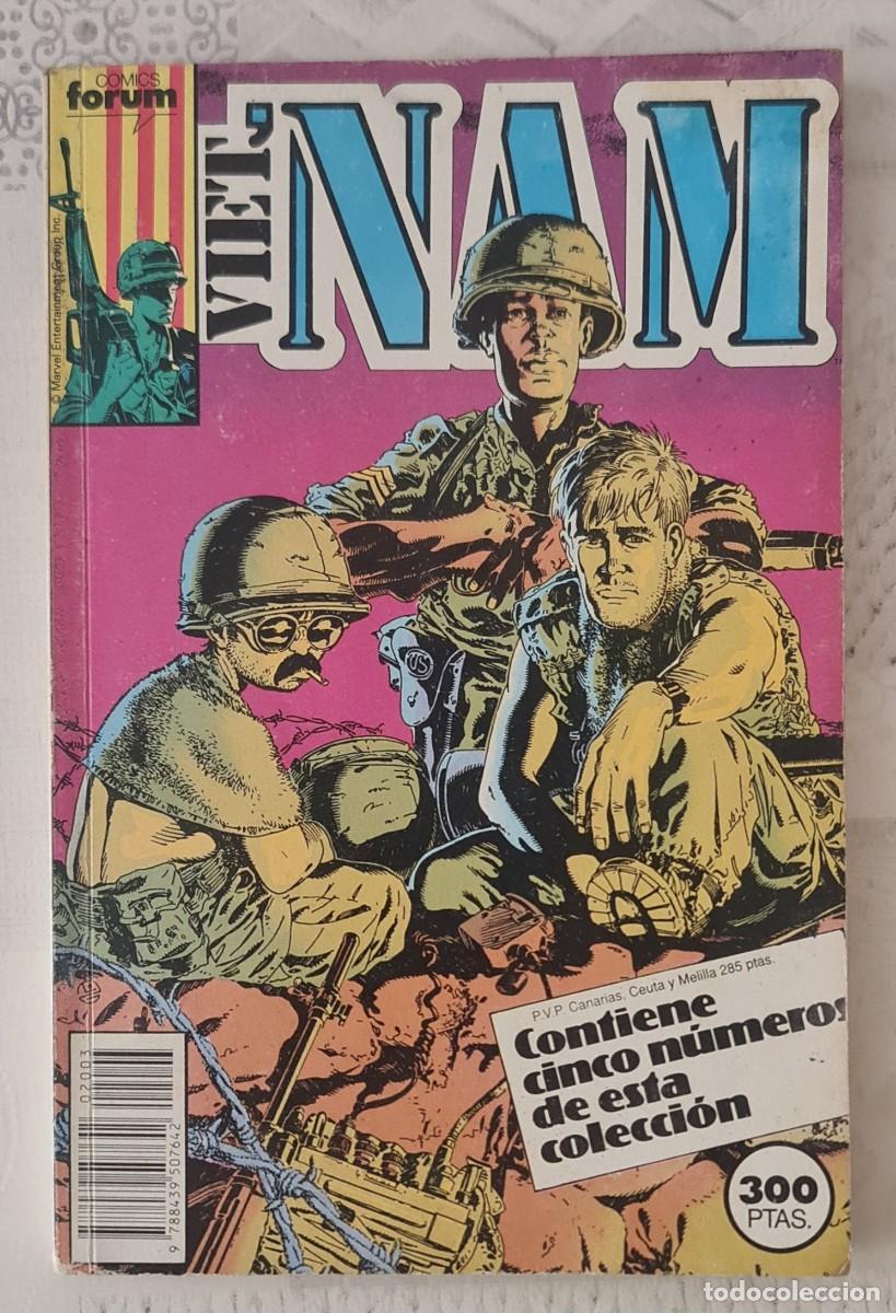 C&oacute;mics: VIET NAM. Tomo RETAPADO con los n&ordm; 11 al 15. Comics Forum 1988