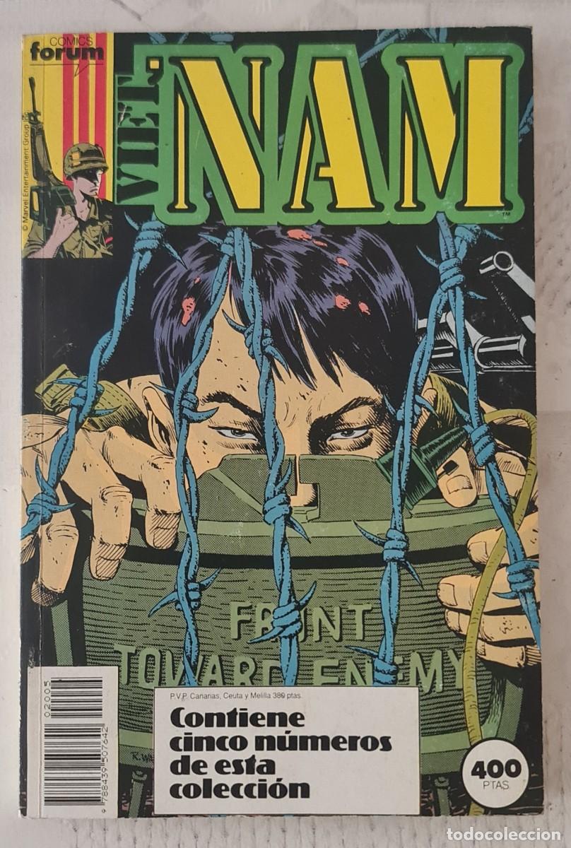 C&oacute;mics: VIET NAM. Tomo RETAPADO con los n&ordm; 21 al 25. Comics Forum 1988