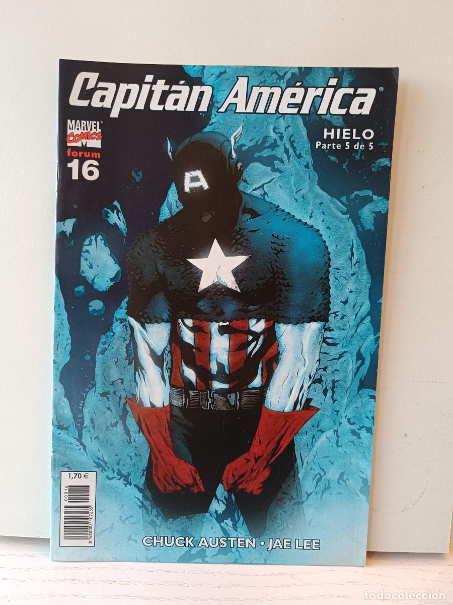 C&oacute;mics: CAPITAN AMERICA NUMERO 16 HILEO PARTE 5 DE 5 FORUM MARVEL BUEN ESTADO