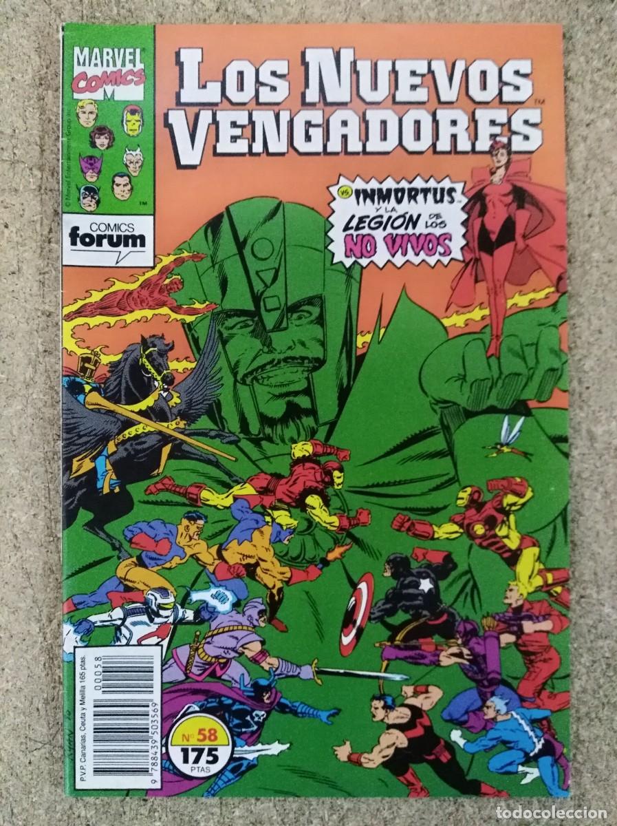 C&oacute;mics: Los Nuevos Vengadores 58.Vol.1.Marvel.Forum