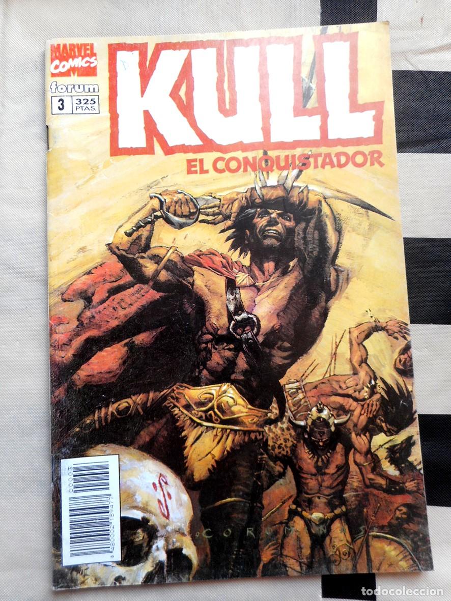 C&oacute;mics: KULL EL CONQUISTADOR N&ordm;3 (FORUM JUNIO 1996) GERRY CONWAY - MARIE SEVERIN -INCLUYE P&Oacute;STER-