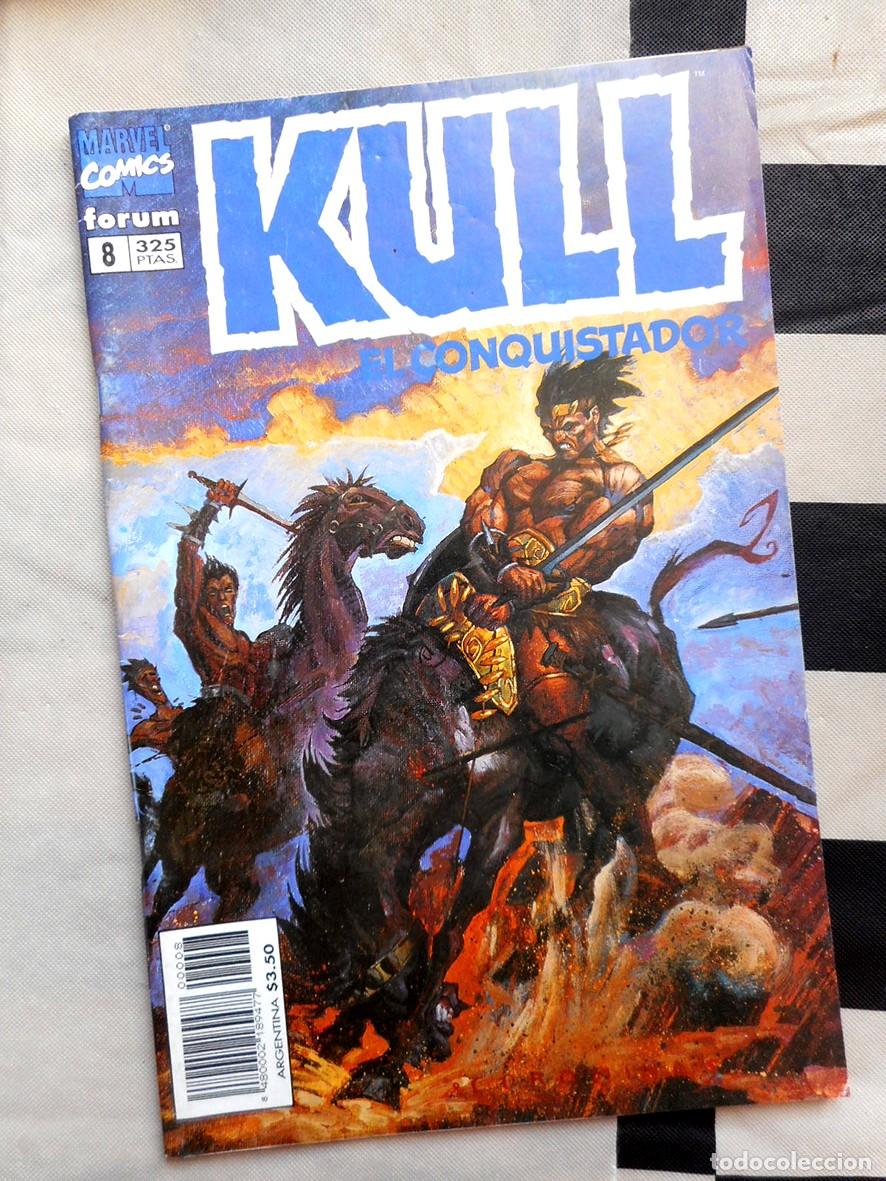 C&oacute;mics: KULL EL CONQUISTADOR N&ordm;8 (FORUM-NOVIEMBRE 1996) ROY THOMAS - ED HANNIGAN -INCLUYE P&Oacute;STER-