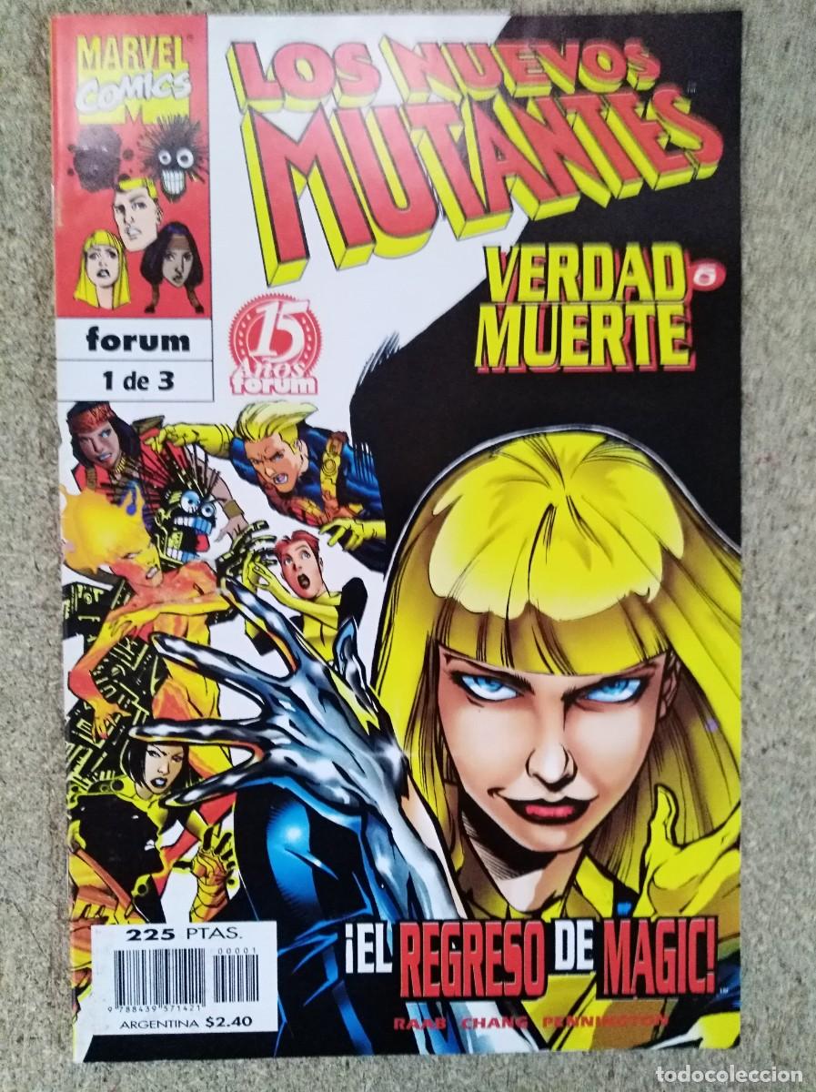 Comics: Los Nuevos Mutantes 1 (de 3).Verdad o Muerte.Marvel.Forum