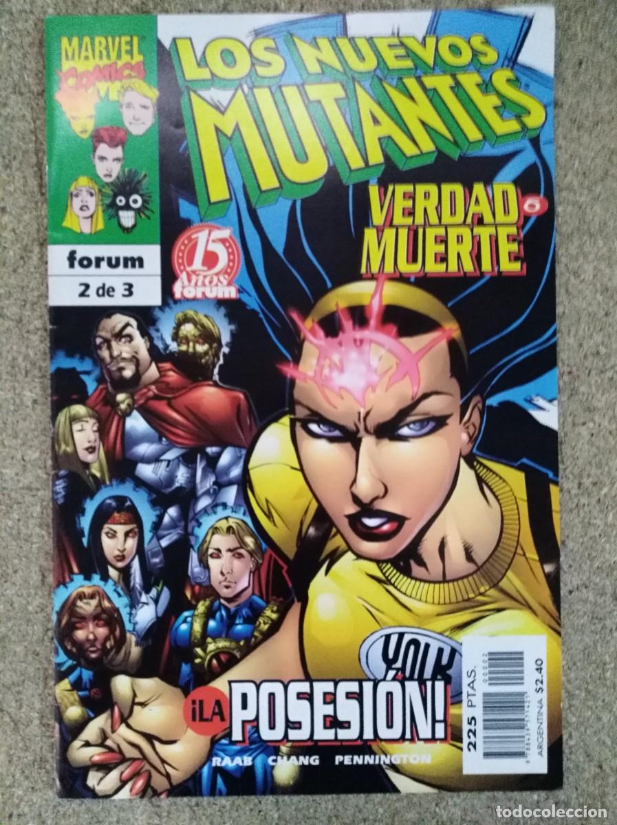 Comics: Los Nuevos Mutantes 2 (de 3).Verdad o Muerte.Marvel.Forum