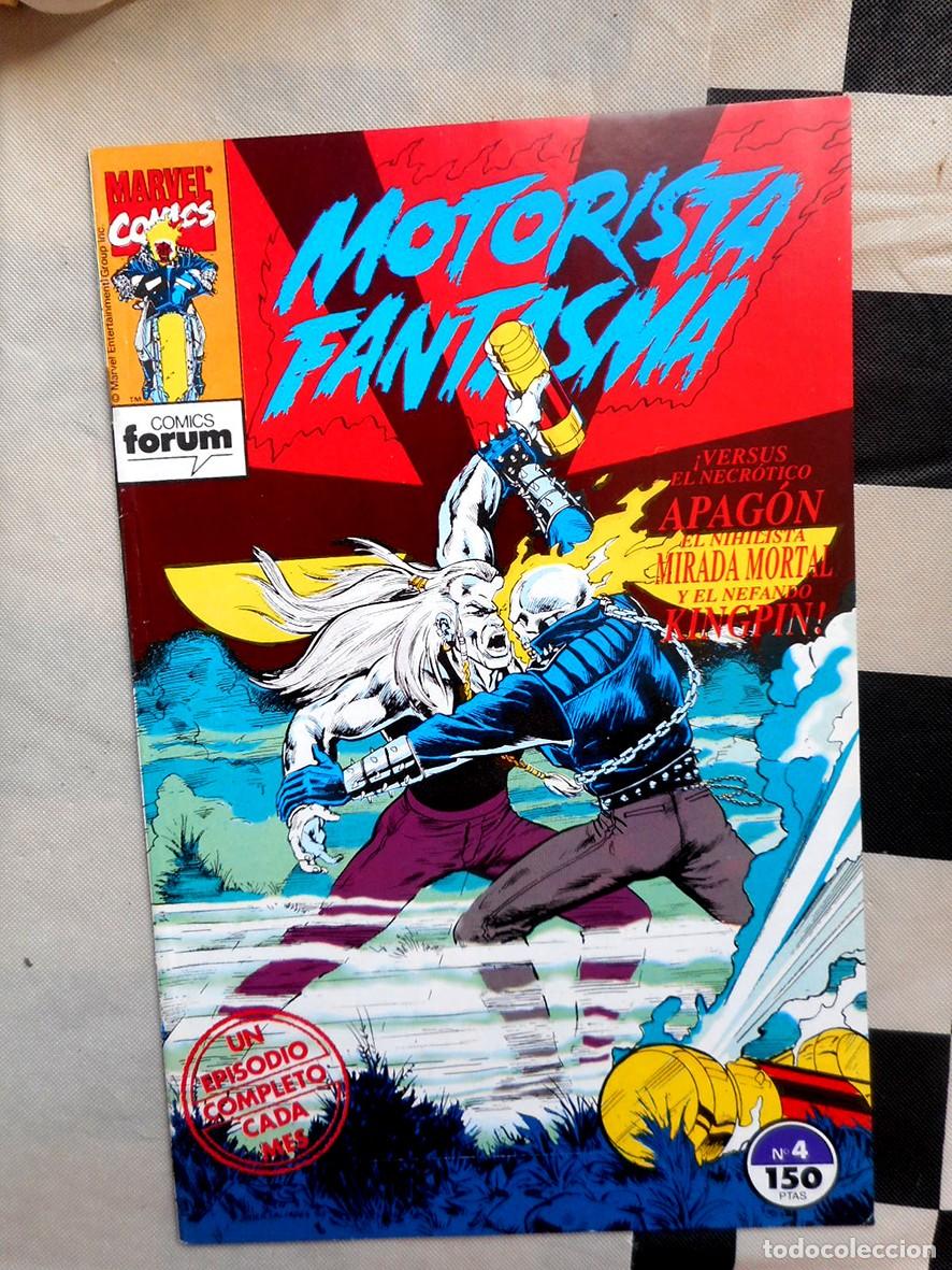 C&oacute;mics: MOTORISTA FANTASMA N&ordm;4 (FORUM-JULIO 1991) HOWARD MACKIE - JAVIER SALTARES