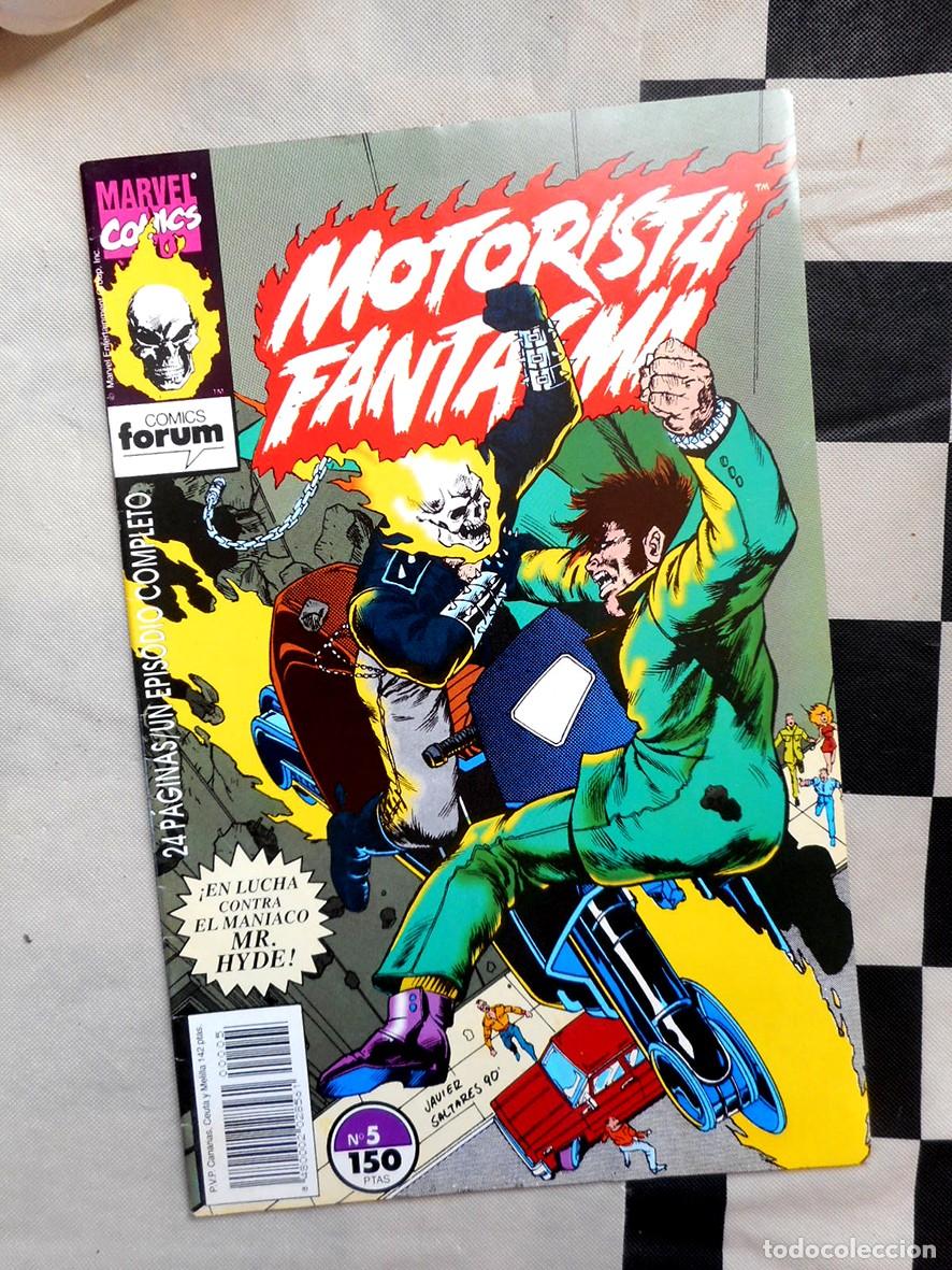 C&oacute;mics: MOTORISTA FANTASMA N&ordm;5 (FORUM-AGOSTO 1991) HOWARD MACKIE - JAVIER SALTARES