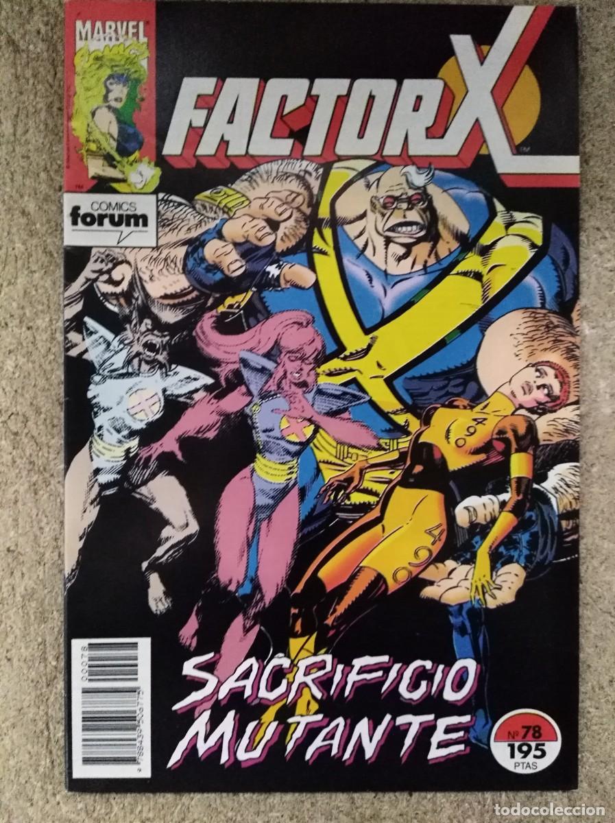 C&oacute;mics: Factor-X 78.Vol.1.Marvel.Forum - Foto 1