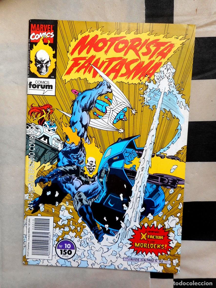 C&oacute;mics: MOTORISTA FANTASMA N&ordm;10 (FORUM-ENERO 1992) HOWARD MACKIE - JAVIER SALTARES