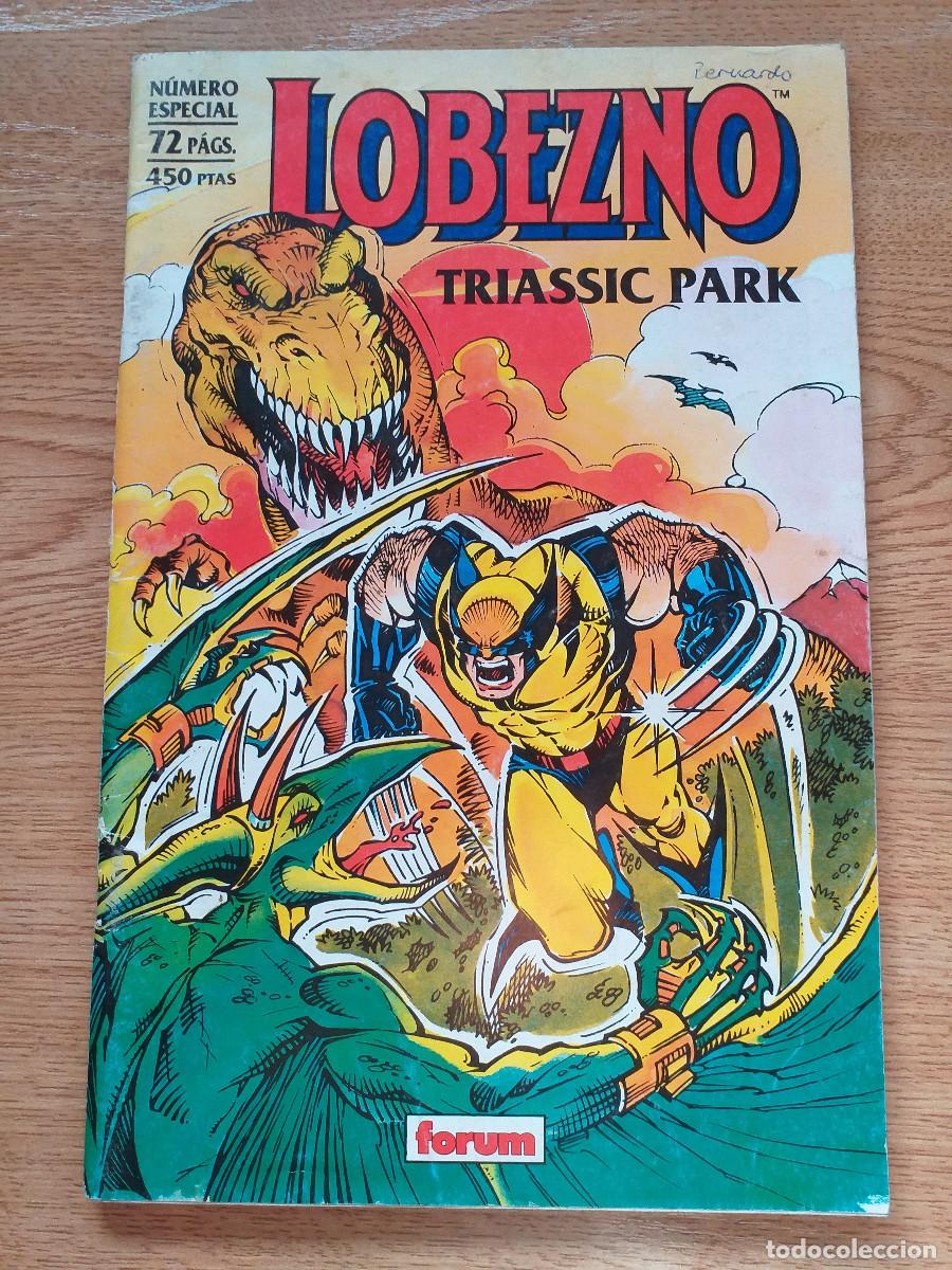C&oacute;mics: LOBEZNO - TRIASSIC PARK -CONSERVA EL P&Oacute;STER - 1993 FORUM