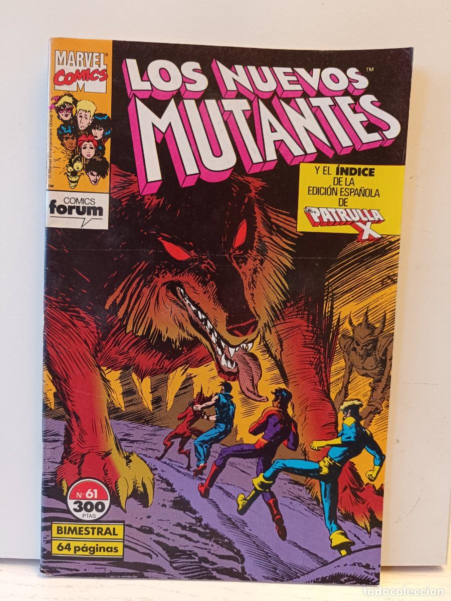 C&oacute;mics: LOS NUEVOS MUTANTES NUMERO 61 EXCELENTE ESTADO CASI COMO NUEVO FORUM