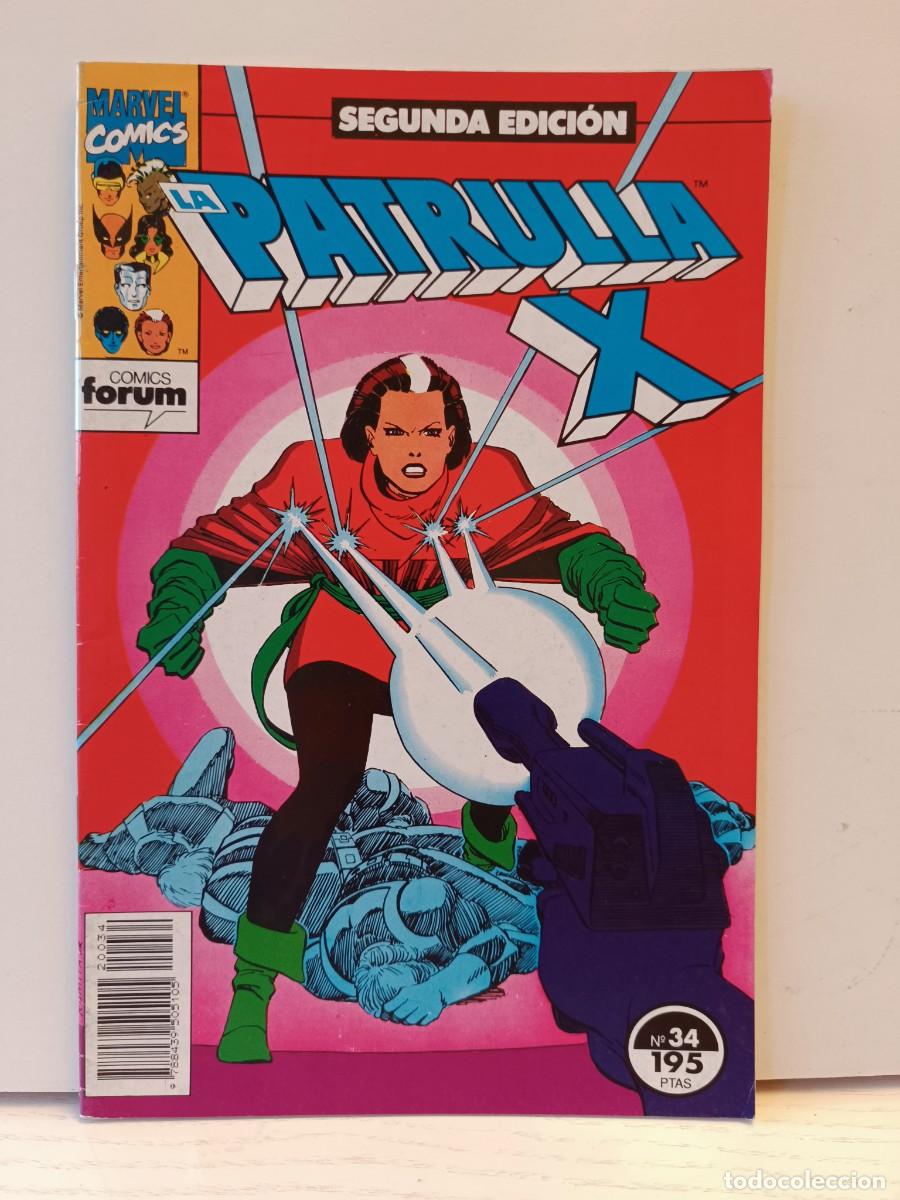 C&oacute;mics: LA PATRULLA X SEGUNDA EDICION NUMERO 34 EXCELENTE ESTADO CASI COMO NUEVO FORUM