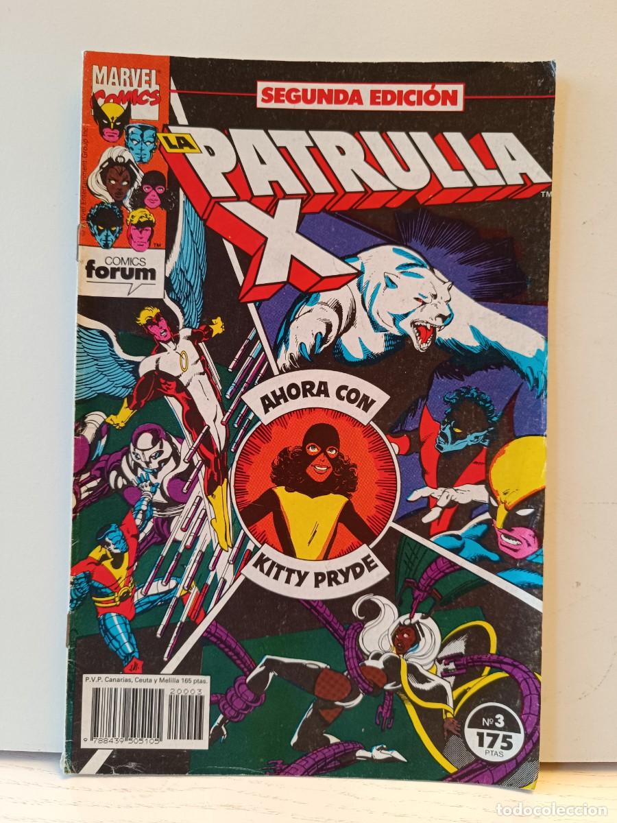 C&oacute;mics: LA PATRULLA X SEGUNDA EDICION NUMERO 3 EXCELENTE ESTADO CASI COMO NUEVO FORUM