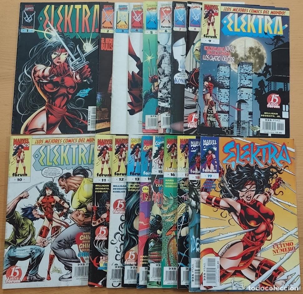 C&oacute;mics: ELEKTRA 1 A 19 (COMPLETA). PETER MILLIGAN. FORUM
