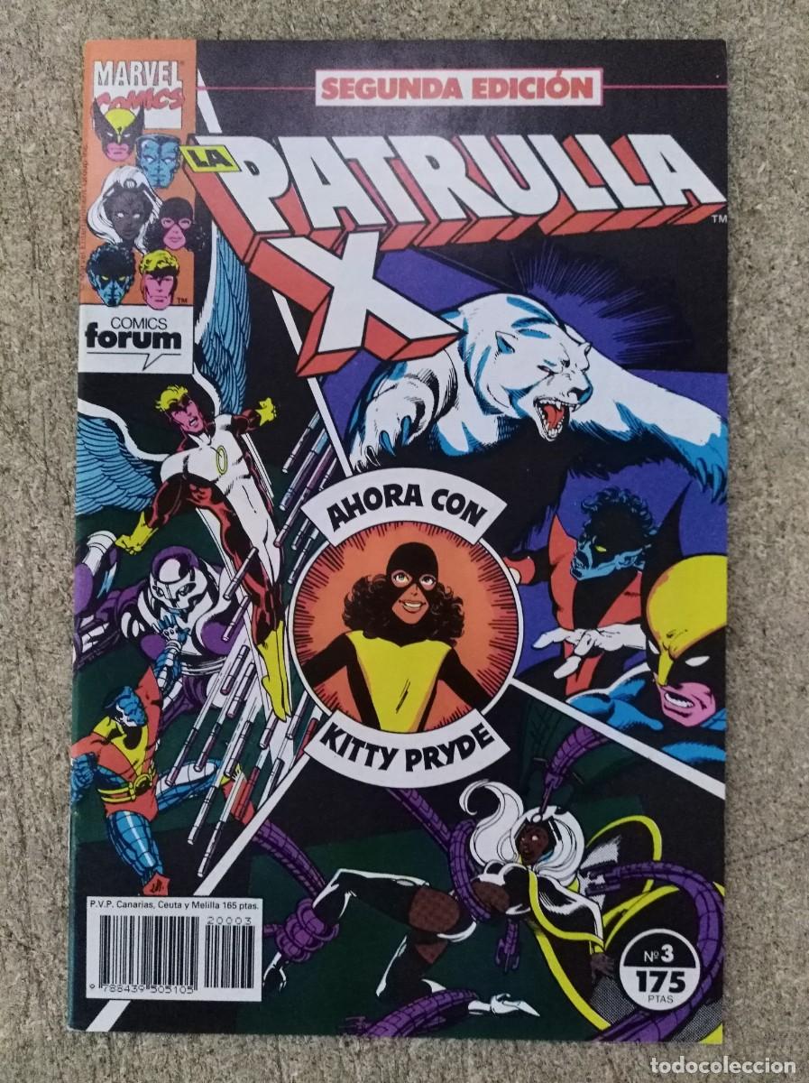 C&oacute;mics: La Patrulla X 3.Vol 1.Segunda Edicion.Marvel.Forum
