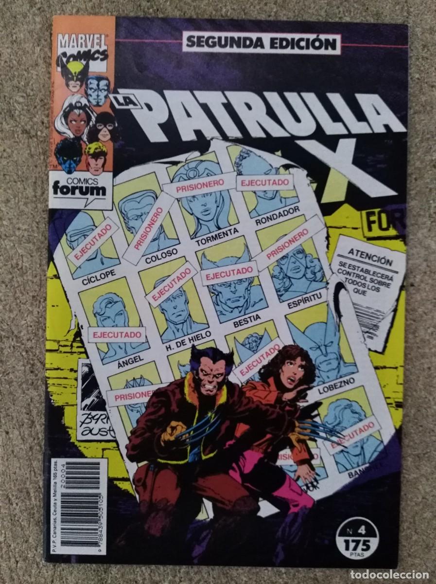 C&oacute;mics: La Patrulla X 4.Vol 1.Segunda Edicion.Marvel.Forum