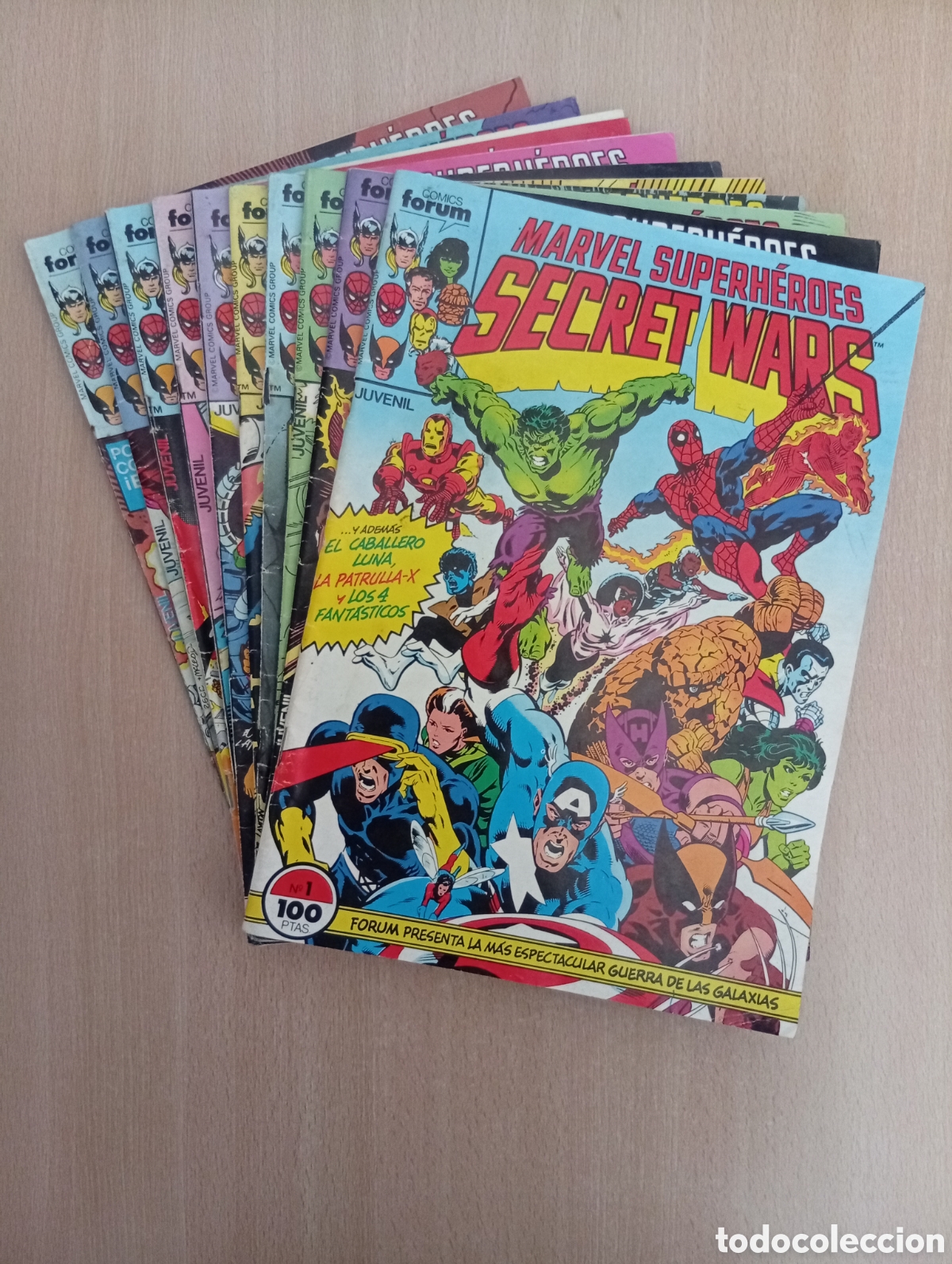 C&oacute;mics: SECRET WARS. N&ordm; 1-2-3-4-5-6-7-8-9-10