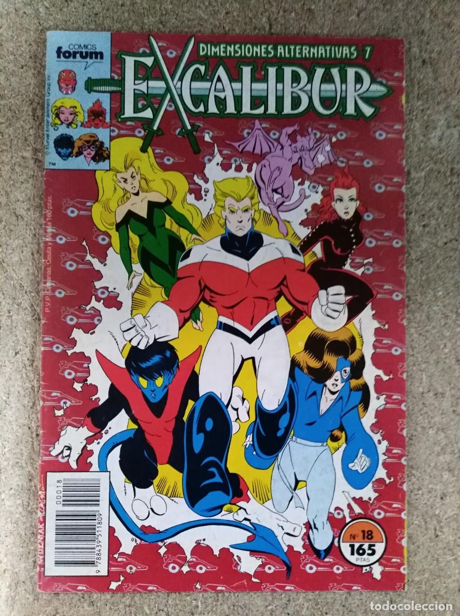 C&oacute;mics: Excalibur 18.Vol. 1.Marvel.Forum - Foto 1