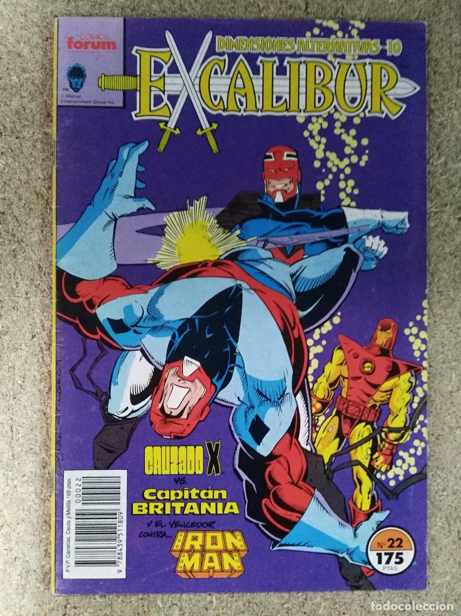 C&oacute;mics: Excalibur 22.Vol. 1.Marvel.Forum - Foto 1