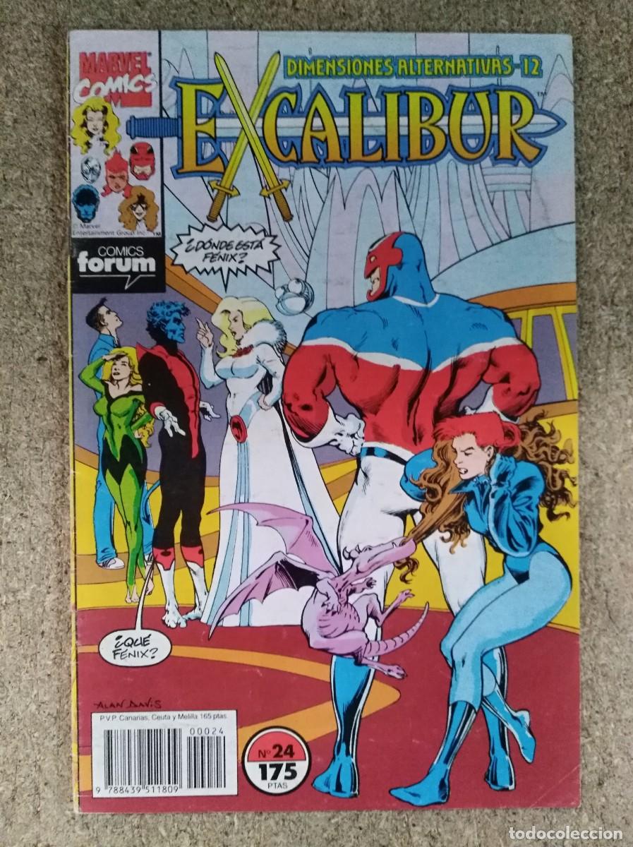 C&oacute;mics: Excalibur 24.Vol. 1.Marvel.Forum - Foto 1