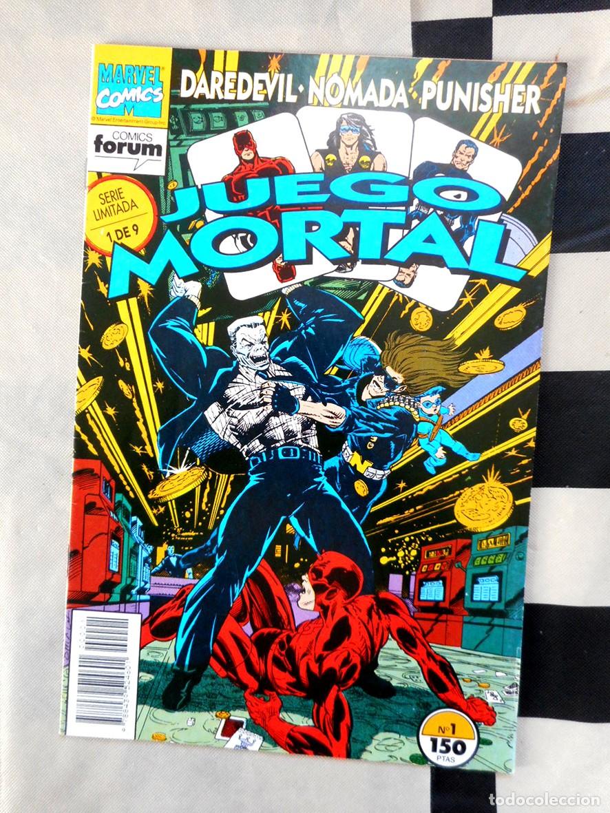 C&oacute;mics: JUEGO MORTAL N&ordm;1 CITA A CIEGAS (FORUM-JULIO 1993) D.G.CHICHESTER - SCOTT MCDANIEL