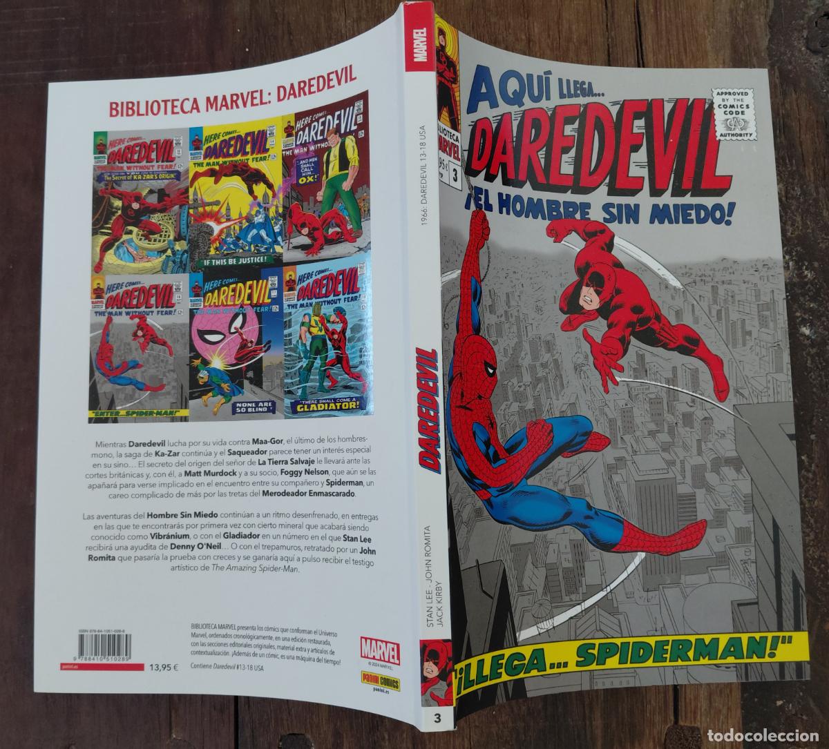C&oacute;mics: Daredevil Biblioteca Marvel Panini N&ordm; 3