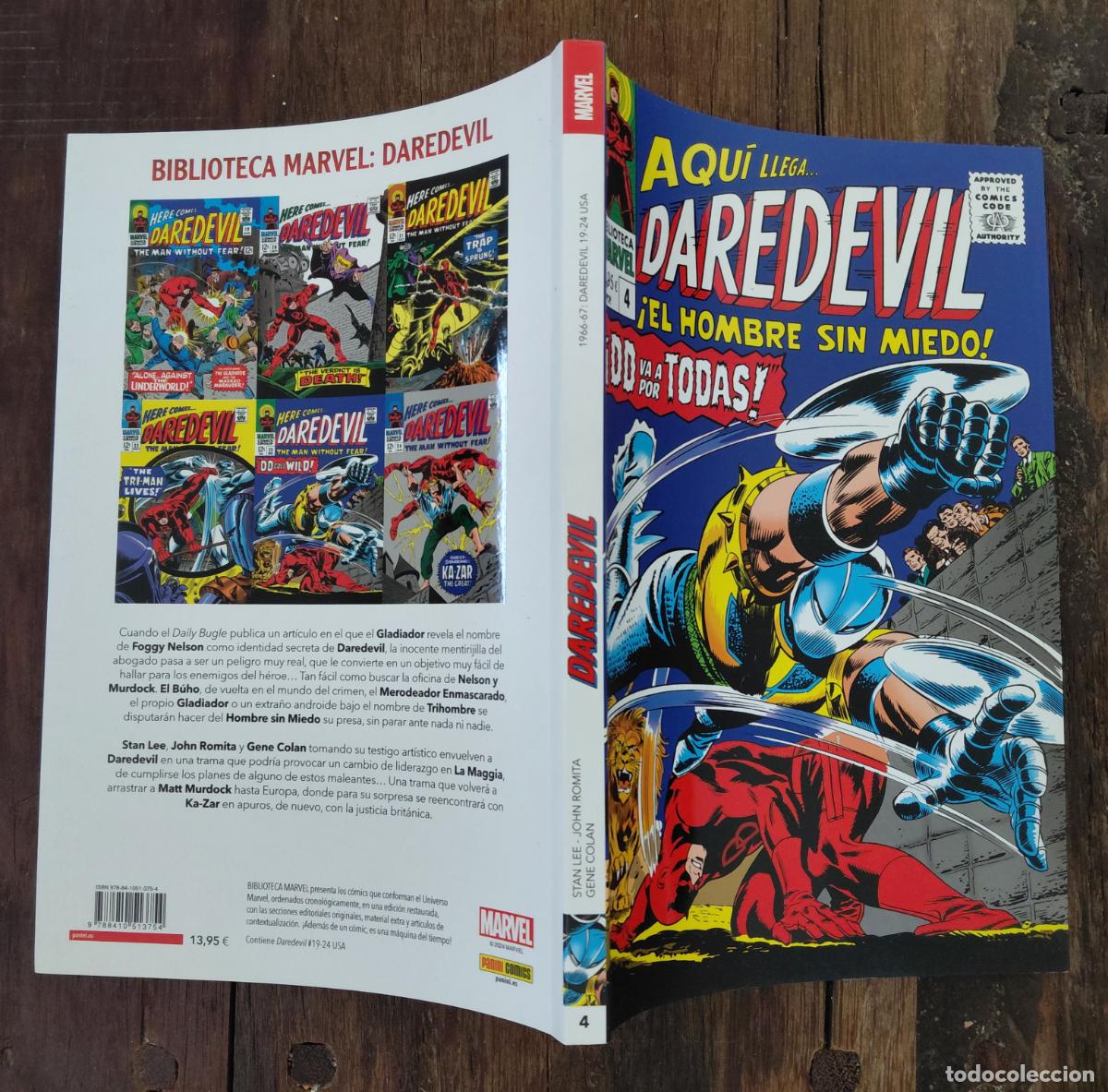 C&oacute;mics: Daredevil Biblioteca Marvel Panini N&ordm; 4
