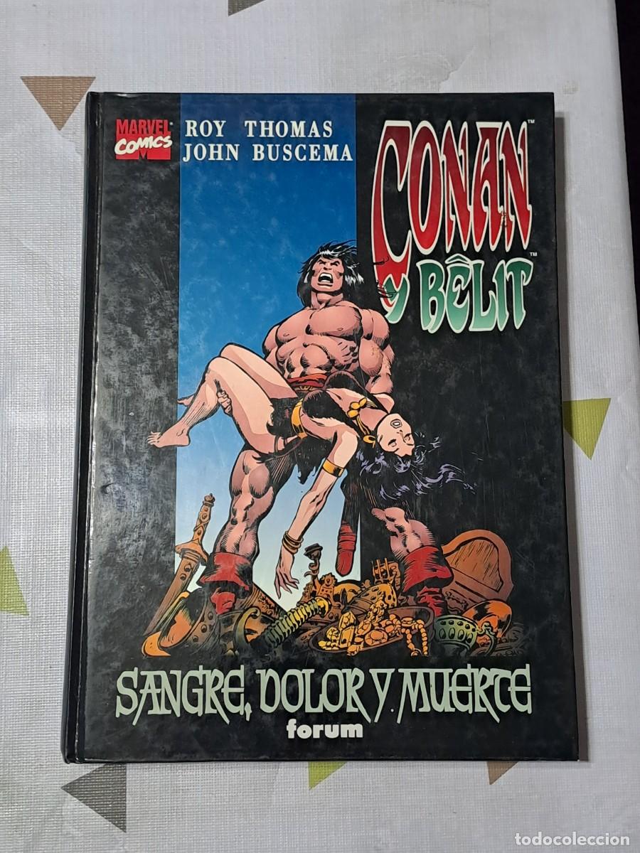C&oacute;mics: Conan y Belit, sangre, dolor y muerte, Forum en buen estado