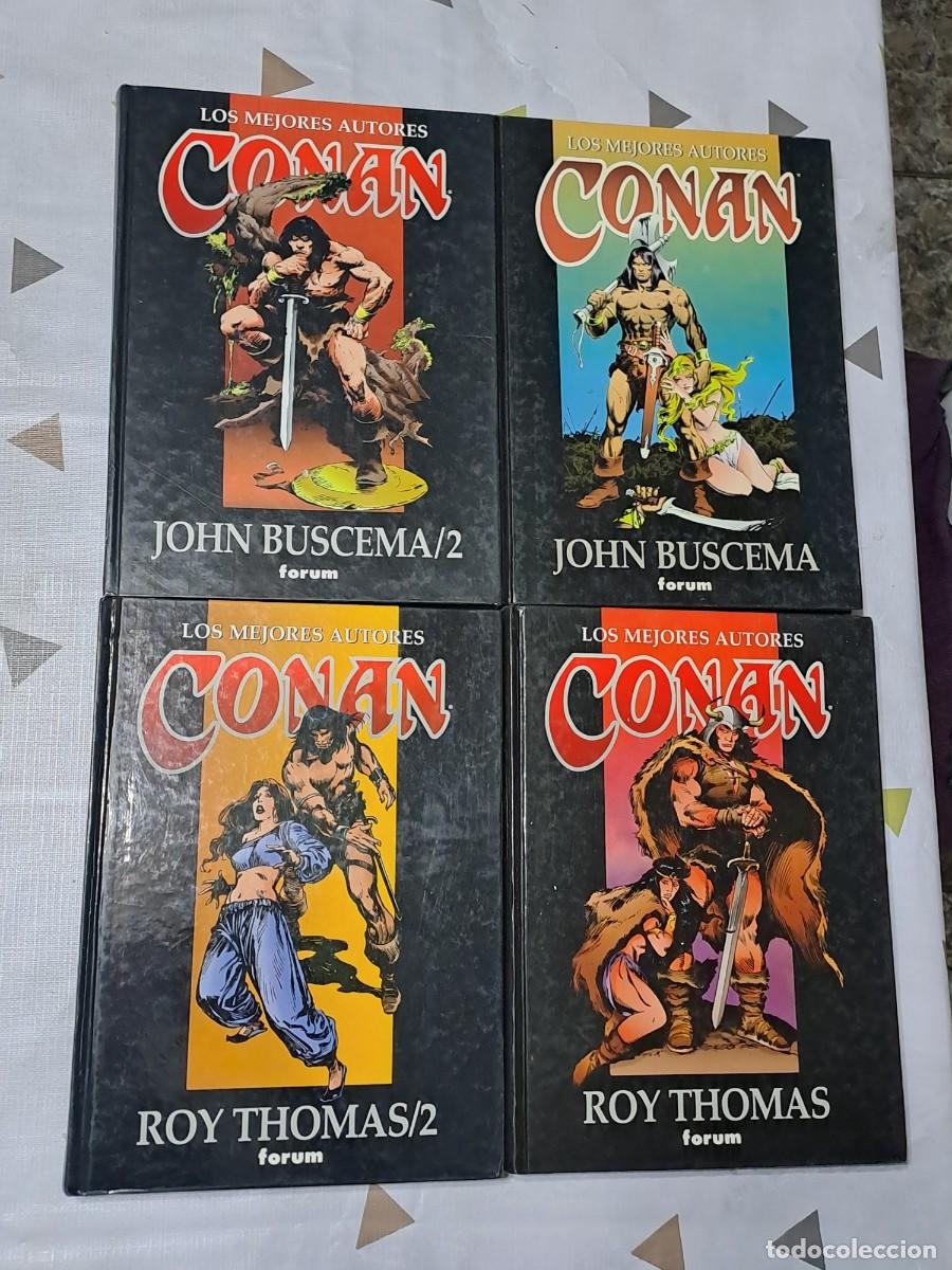 C&oacute;mics: Los mejores autores, Conan 11 numeros, Forum en buen estado