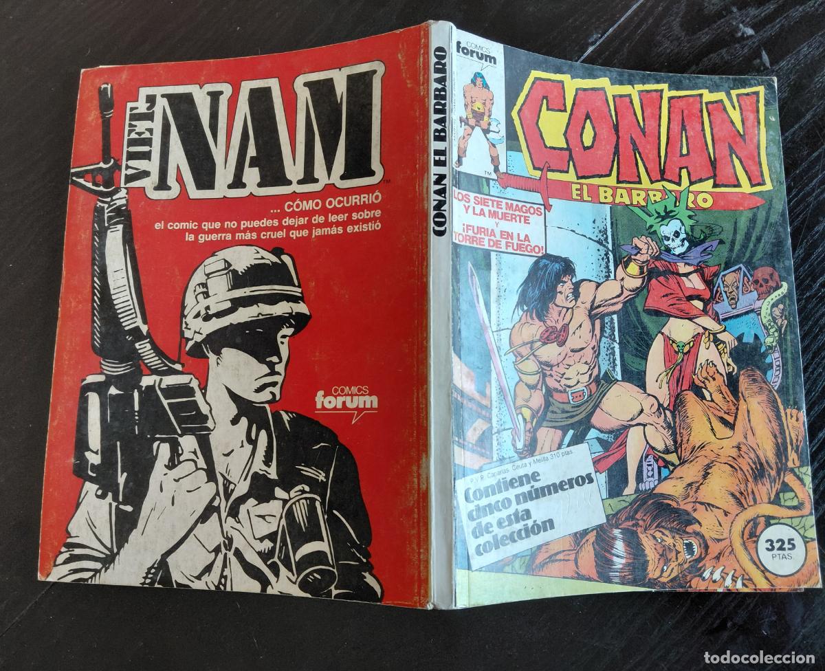 C&oacute;mics: Conan el B&aacute;rbaro Forum Retapado N&ordm; 86 al 90