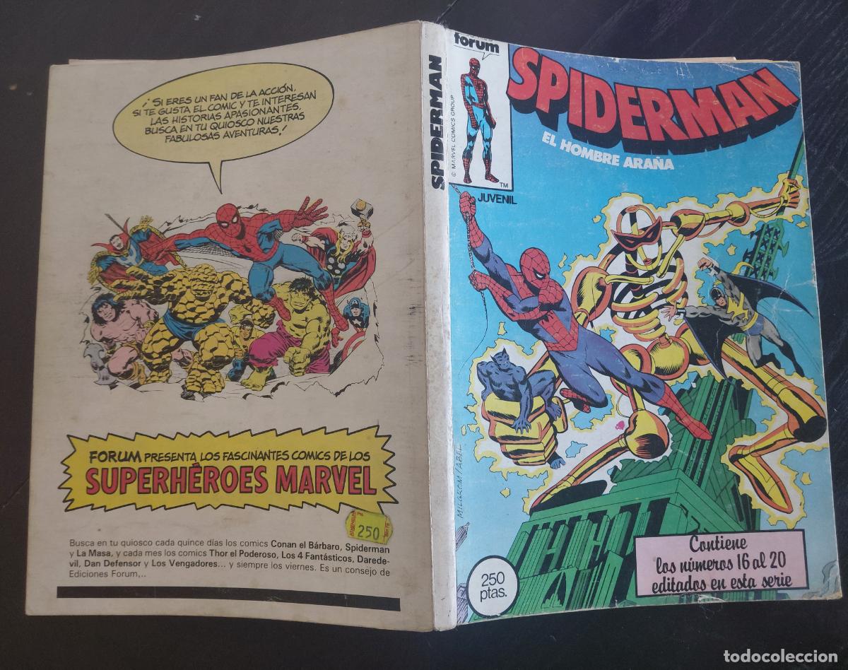 C&oacute;mics: Spiderman volumen 1 Forum Retapado N&ordm; 16 al 20