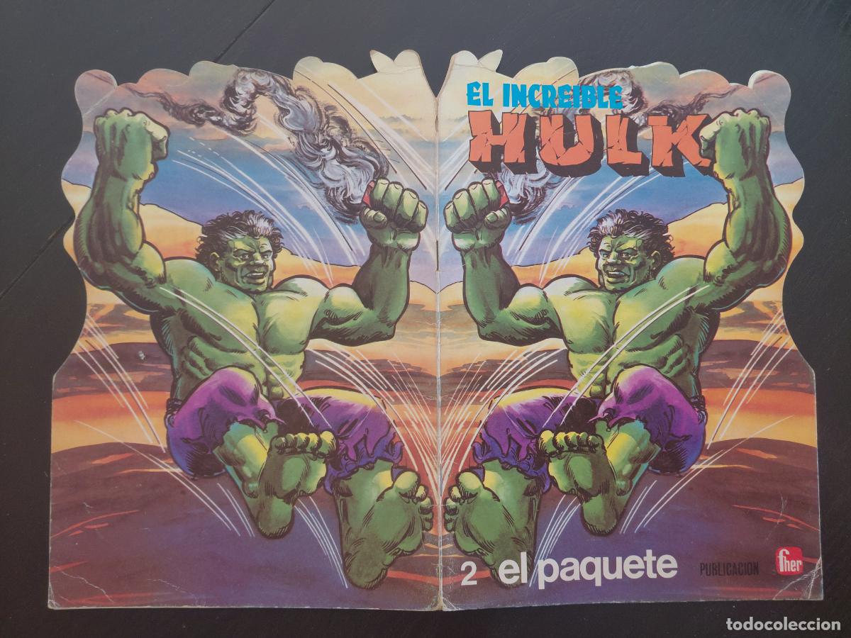C&oacute;mics: El increible Hulk Fher Cuento Troquelado 2 El paquete