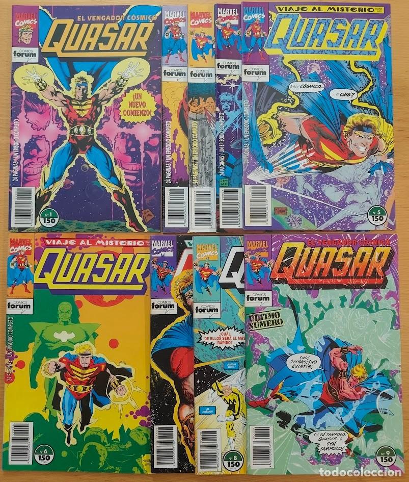 C&oacute;mics: QUASAR, EL VENGADOR COSMICO 1 A 9 (COMPLETA). FORUM