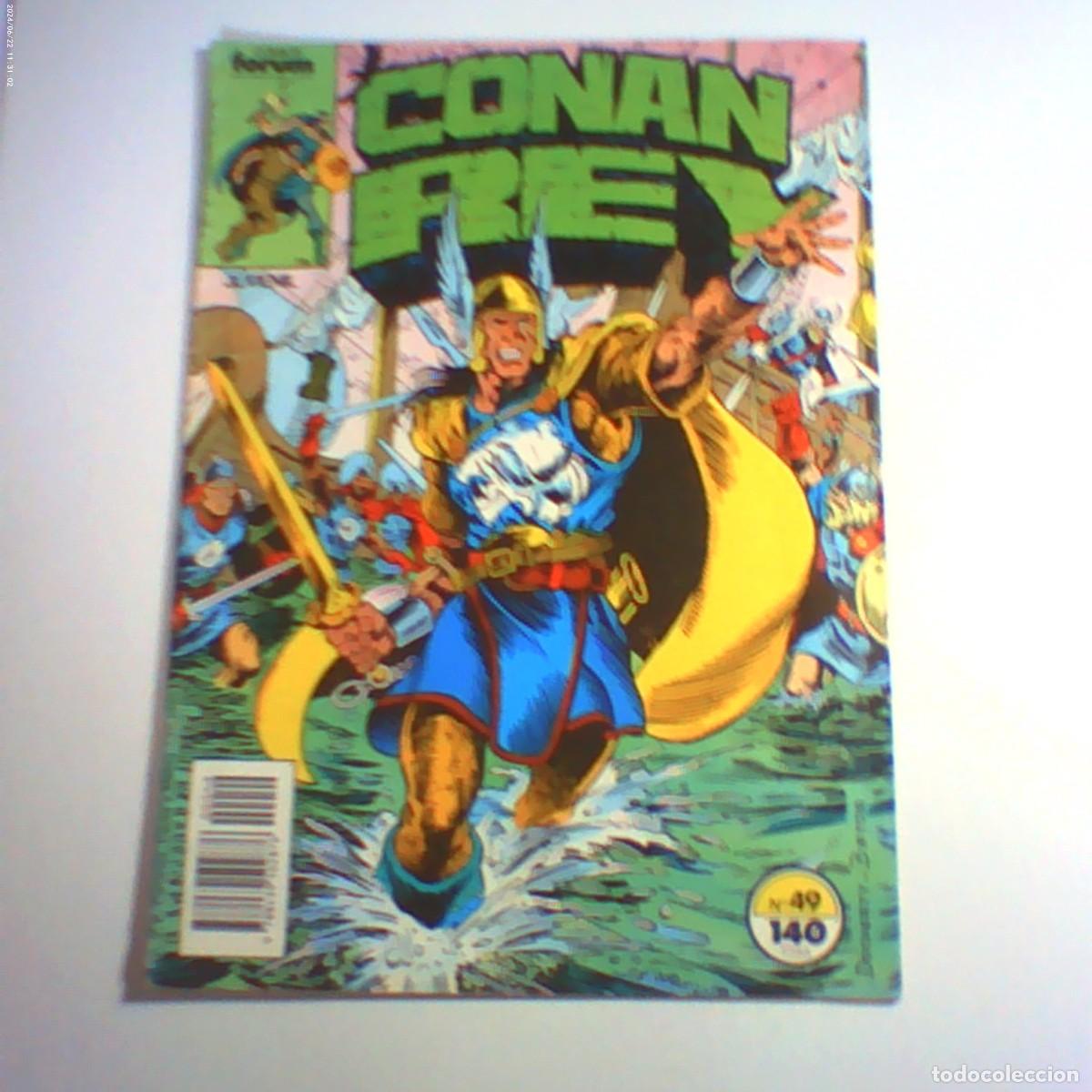 C&oacute;mics: conan rey n&ordm; 49 forum 1988 (seminuevo) - Foto 1