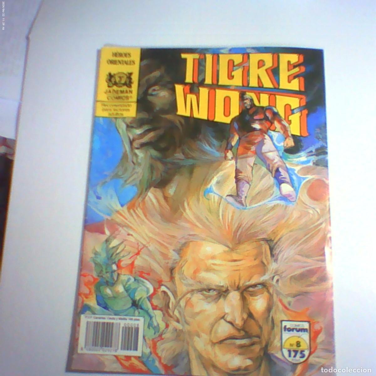 C&oacute;mics: tigre wong n&ordm; 8. forum 1990 (seminuevo)