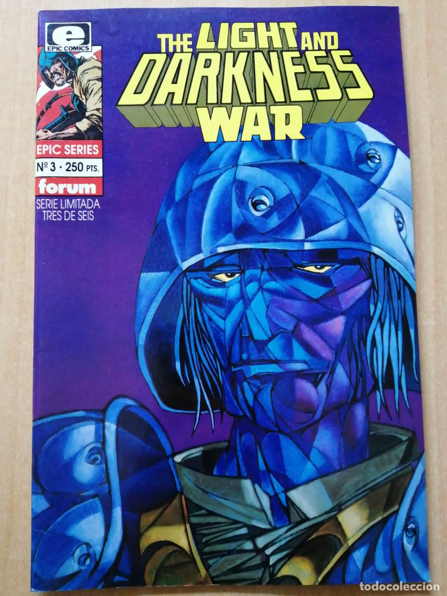 C&oacute;mics: Marvel Comic THE LIGHT AND DARKNESS WAR, 3, Forum, 1991 - Foto 1