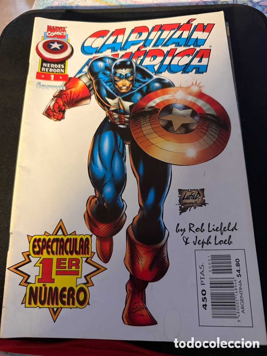 C&oacute;mics: Capit&aacute;n Am&eacute;rica: Heroes Reborn Colecci&oacute;n Completa