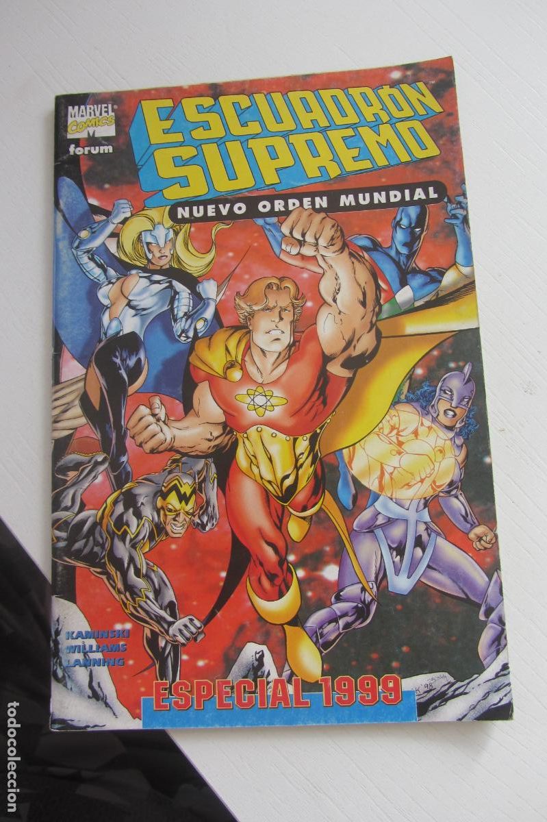 C&oacute;mics: ESCUADRON SUPREMO: NUEVO ORDEN MUNDIAL - ESPECIAL 1999 FORUM ARX139