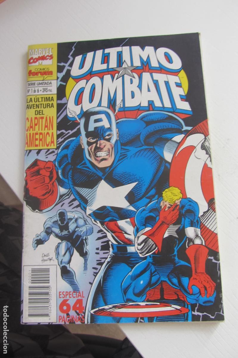 C&oacute;mics: CAPIT&Aacute;N AM&Eacute;RICA: &Uacute;LTIMO COMBATE N&ordm; 1 MARVEL/FORUM (1995) ARX142