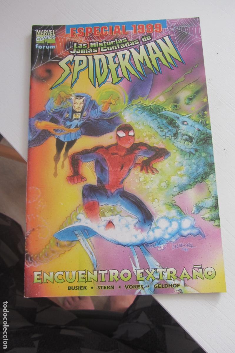 C&oacute;mics: LAS HISTORIAS JAMAS CONTADAS DE SPIDERMAN ESPECIAL 1999 ENCUENTRO EXTRA&Ntilde;O FORUM ARX142