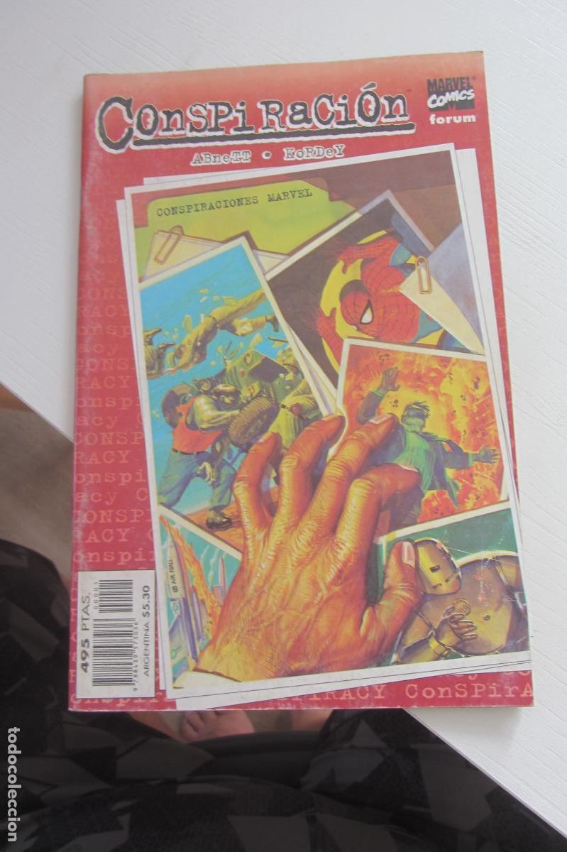 C&oacute;mics: CONSPIRACION - ABNETT / KORDEY - NUMERO ESPECIAL - FORUM - ARX142