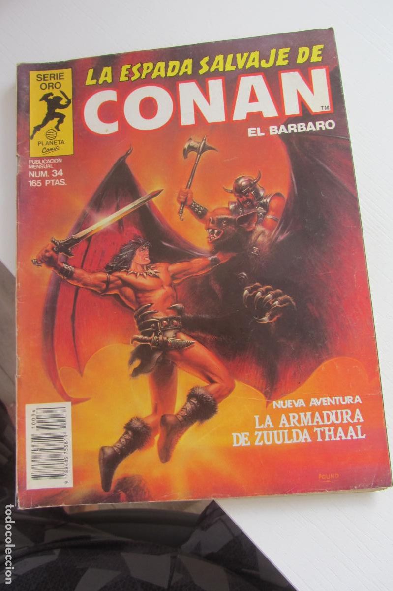 C&oacute;mics: LA ESPADA SALVAJE DE CONAN n&ordm; 34 FORUM arx140