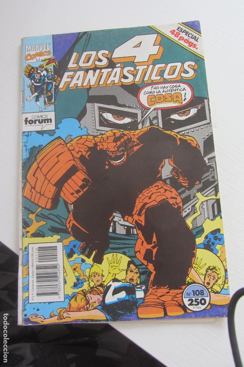 C&oacute;mics: 4 FANTASTICOS VOL. 1 N&ordm; 108 - FORUM arx143