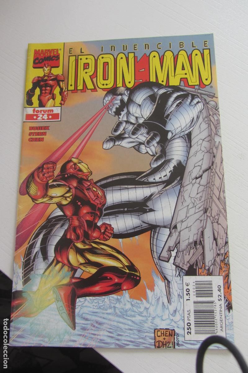 C&oacute;mics: IRON MAN VOL. IV N&ordm; 24 FORUM arx143