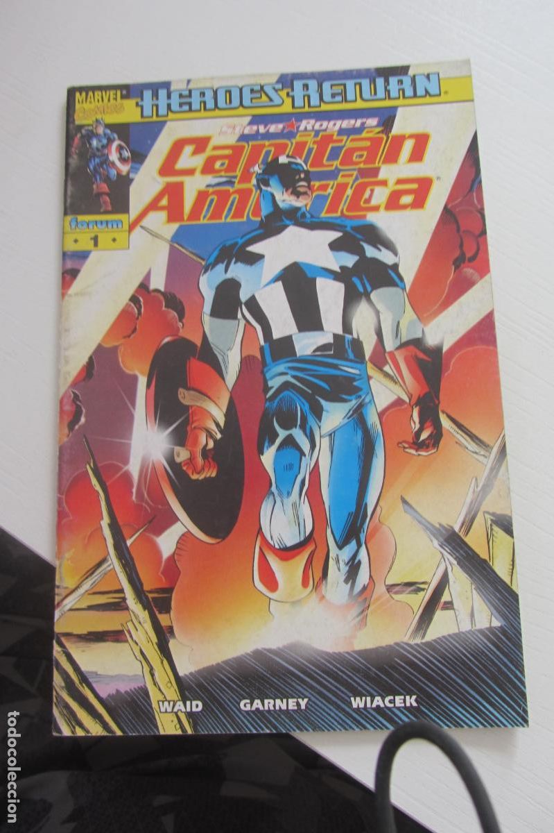 C&oacute;mics: CAPITAN AMERICA HEROES RETURN N&ordm; 1 . FORUM arx143